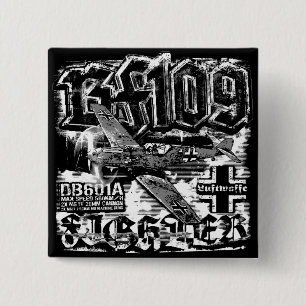 Bf 109 15 cm square badge