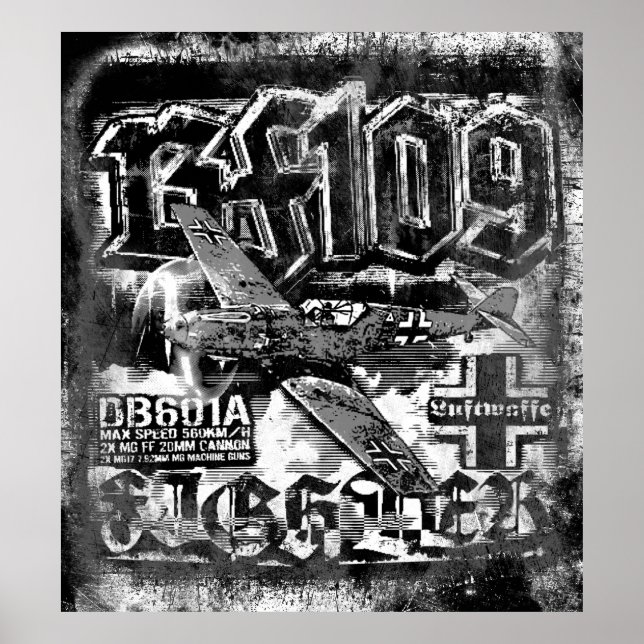 Bf 109 poster (Front)