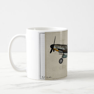 bf-109 White 1 Coffee Mug