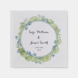 BFB Flora Wedding Invitation Personalise it Napkin