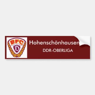 BFC Berlin DDR-OBERLIGA Bumper Sticker