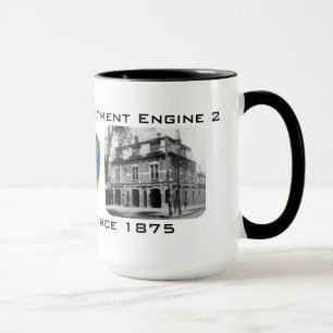 BFD Engine 2 "Saving lives since 1875" Mug