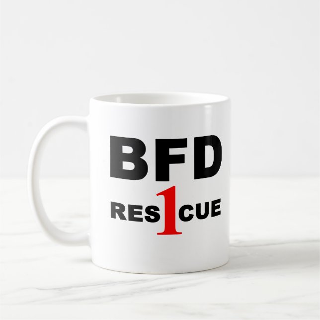 BFD Rescue 1 Mug (Left)