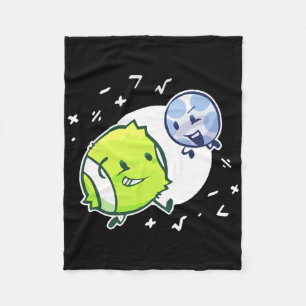 Bfdi Tennis Ball And Golf Ball Duo Math Fleece Blanket