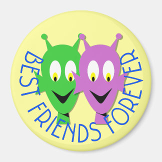 BFF aliens Magnet