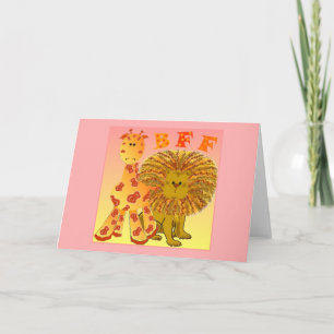 BFF Best Friends Forever Card