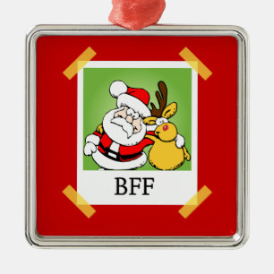 BFF Best Friends Forever Christmas Ornament