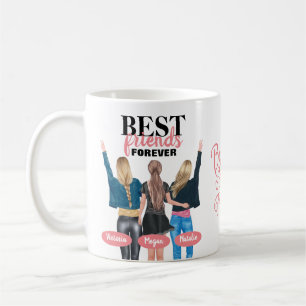 BFF Best Friends Forever Coffee Mug