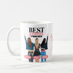 BFF Best Friends Forever Coffee Mug
