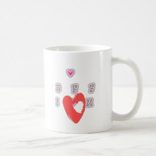 BFF. Best Friends Forever: I Love You Art Print Coffee Mug