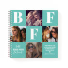 BFF Besties Photo Collage Teal