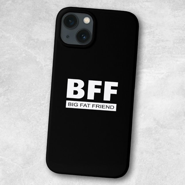 BFF - Big Fat Friend Case-Mate iPhone Case (Creator Uploaded)