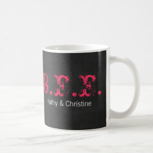 BFF customisable best friends forever b.f.f. name Coffee Mug