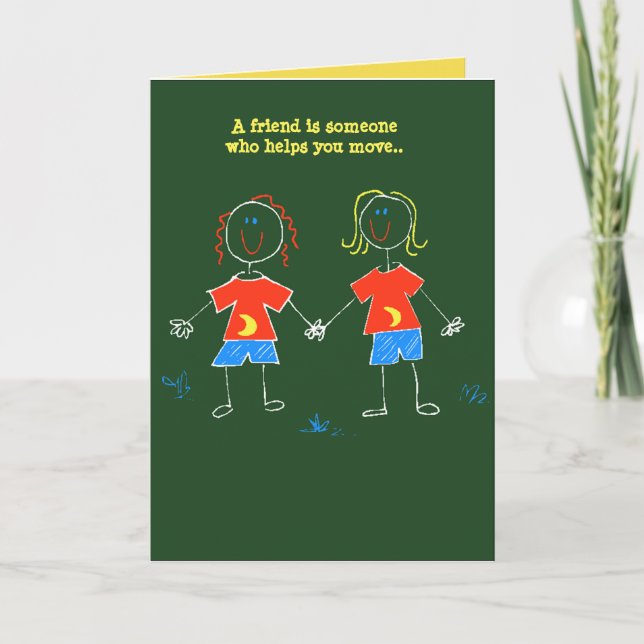 BFF defined humour LOL Girls Friendship Secrets Card (Front)
