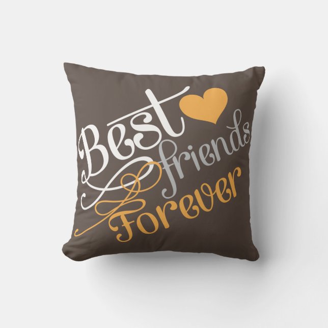 BFF - Fashion Best Friends Forever with Photo Cushion (Front)