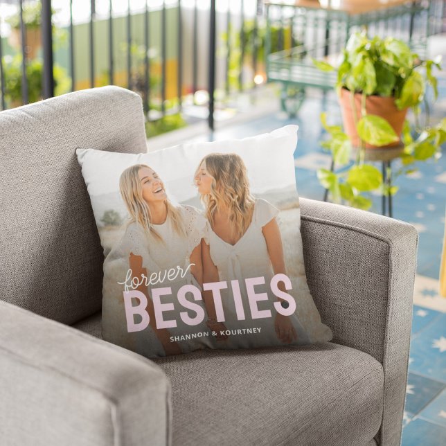 BFF Forever Besties Photo Cushion (Creator Uploaded)