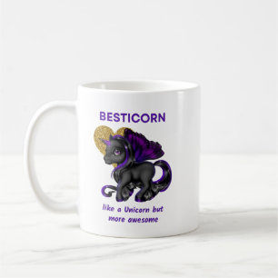 BFF Gift Besticorn Like A Unicorn But More Awesome Coffee Mug