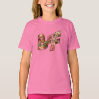 BFF Girls T-Shirt Customisable