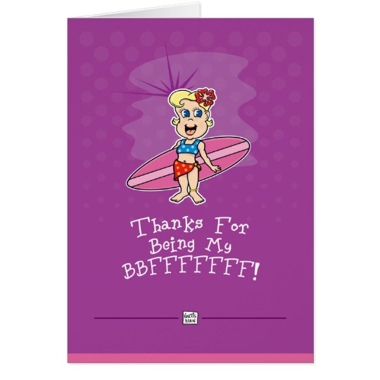 BFF Greeting Card