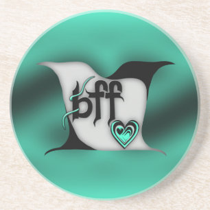 bff ~ lovebirds coaster