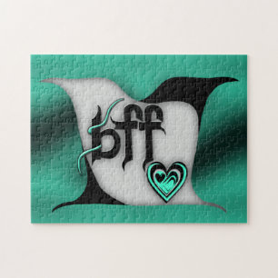bff ~ lovebirds jigsaw puzzle