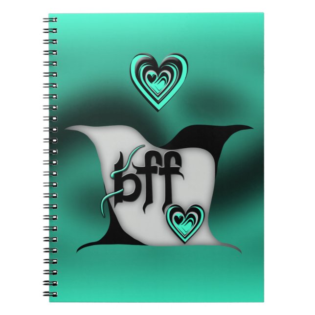 bff ~ lovebirds notebook (Front)