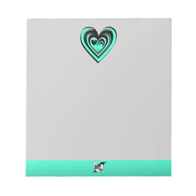 bff ~ lovebirds notepad (Front)