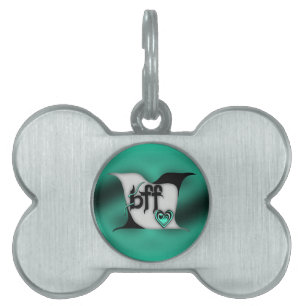 bff ~ lovebirds pet tag