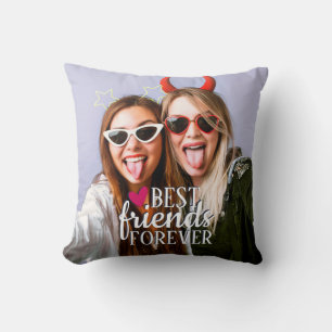 BFF photo Best friends forever modern Cushion