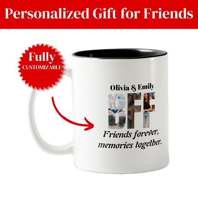 BFF Photo Mug – Personalized Gift for Friends (BFF Photo Mug Personalized Gift for Friends)