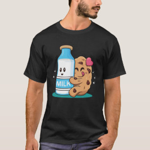 BFFL Best Friend 4 Life Biscuit Hugging Milk Love T-Shirt