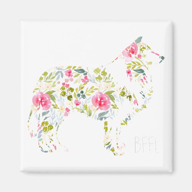 BFFL Collie Magnet (Front)