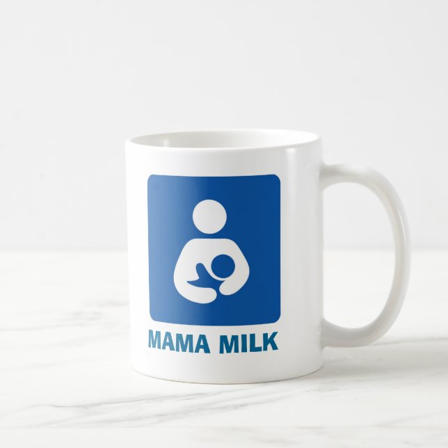bficon-med, MAMA MILK, breastfeedingnetwork.org.uk Coffee Mug (Right)