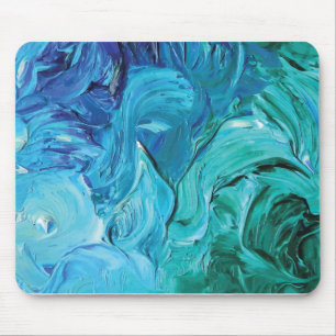 BG Painted Fine Art Abstract Design Art Background Mouse Mat