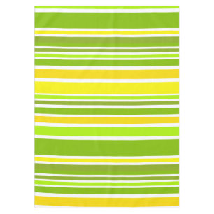 BG Stripes Pattern coloured V + your background Tablecloth