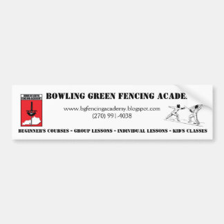 BGFA Design #9 Bumper Sticker