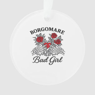 Bgm Bad Girl II Classic - Skeleton Heart Hands  Ornament