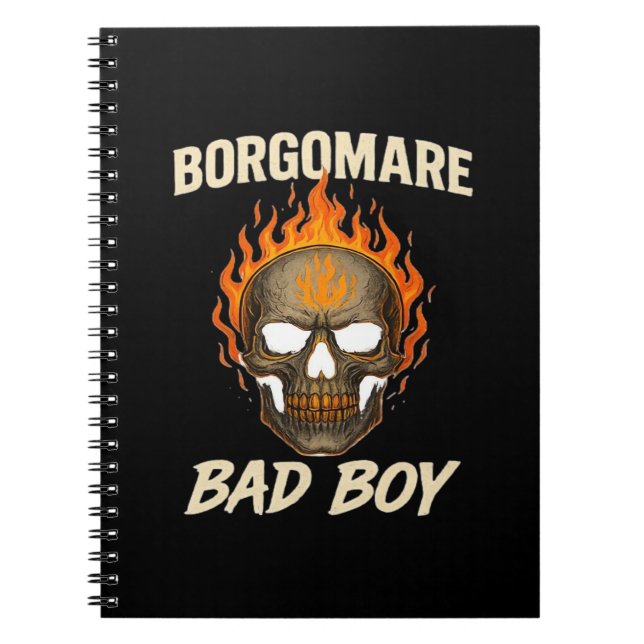 Bgm Bad  - Skeleton Hands Heart Notebook (Front)