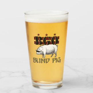 BGO Blind Pig Beer Glass