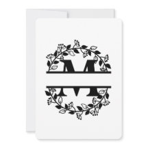 BGSM BRAND NEW PERSONALISED M LETTER
