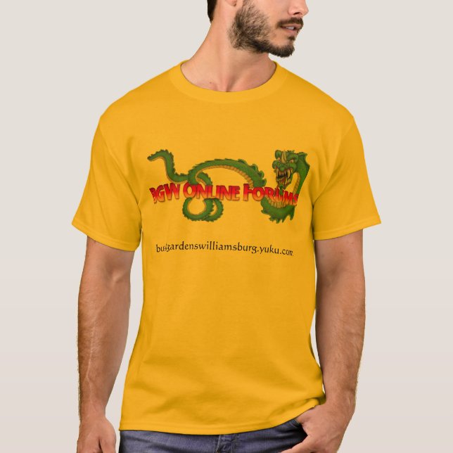 BGW Online Forums 2008 Busch Gardens Trip T-Shirt (Front)