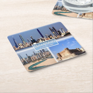 BH Baharain - Manama - Manama Juffair - Arad Ford Square Paper Coaster