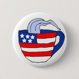 BH- Tea Party Political Button