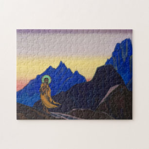 Bhagavan, 1943 by Nicholas Roerich Jigsaw Puzzle