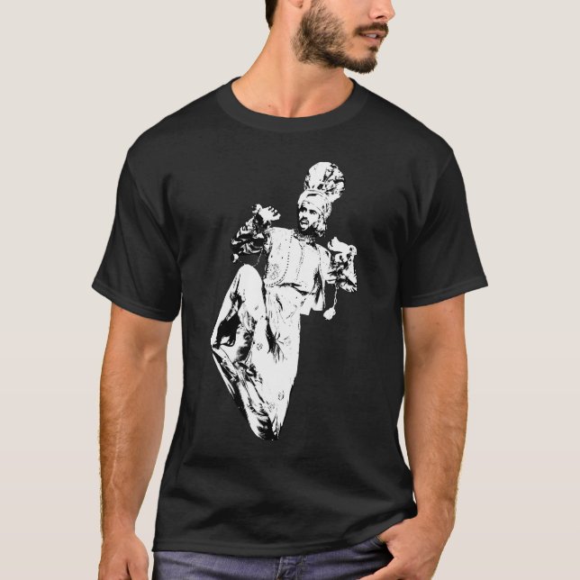 Bhangra Pose 28 T-Shirt (Front)