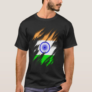 Bharat Ganarajya  Indian Flag India T-Shirt