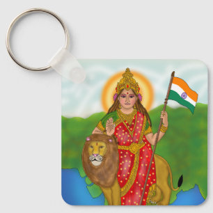 Bharat Mata Keychain