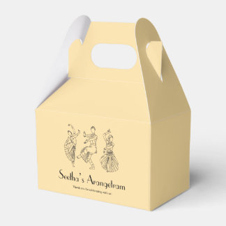 Bharatanatyam Arangetram custom name Favour Box