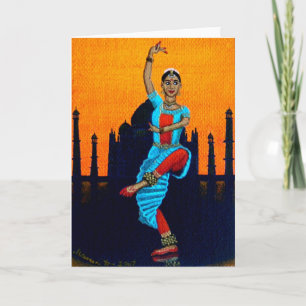 "Bharatanatyam" Card