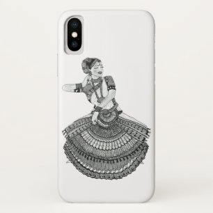 Bharatanatyam dancer phone case